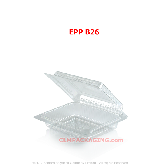 EPP กล่องเบเกอรี่ EPP B26 กล่องเค้กพลาสติก